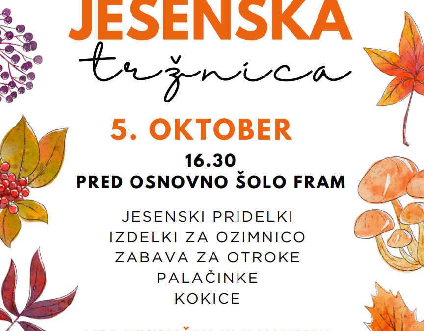 Tradicionalna Jesenska tržnica