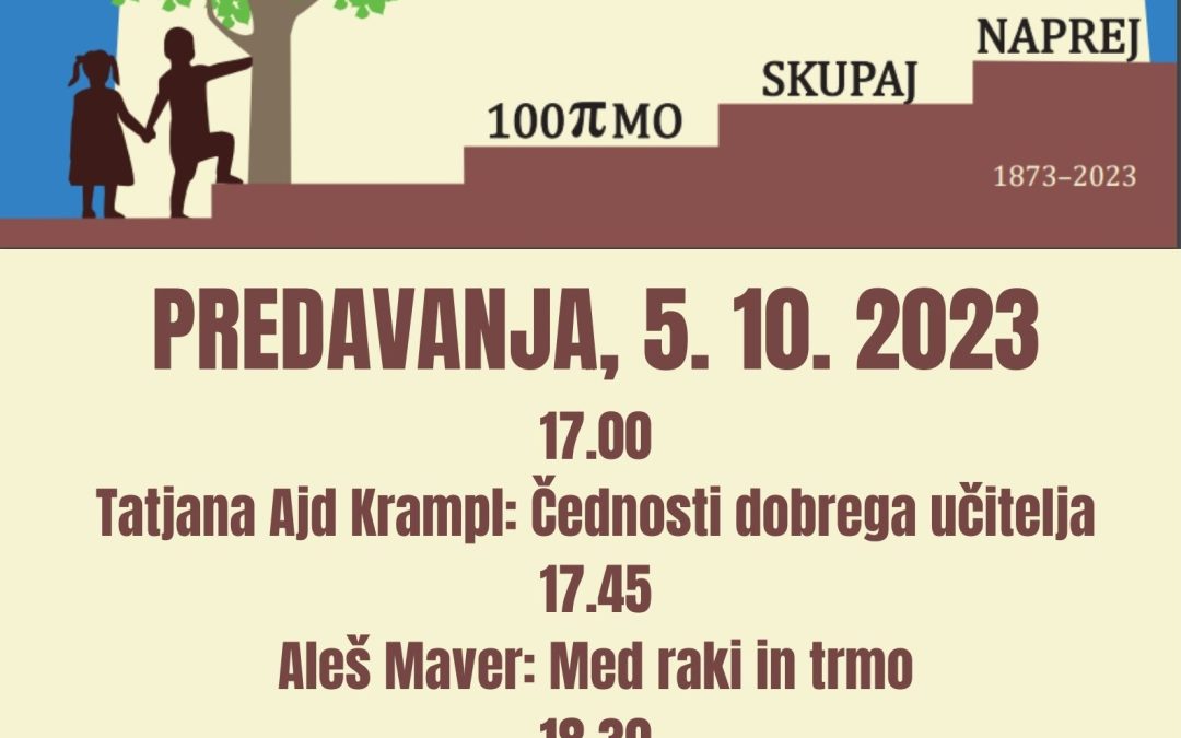 150 let OŠ Fram – Predavanja