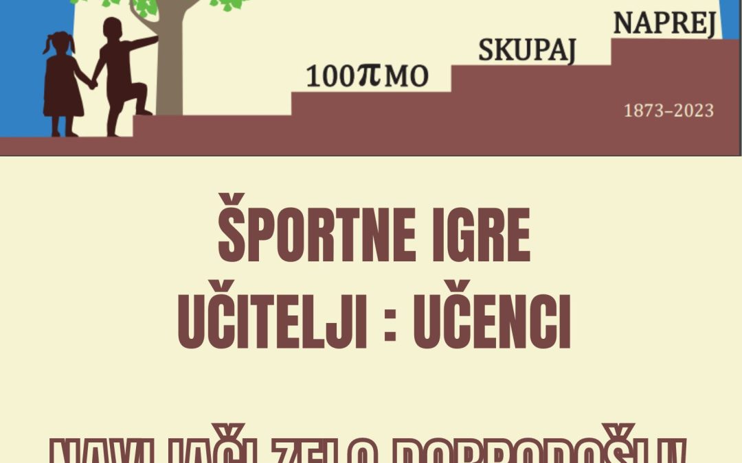 150 let OŠ Fram – Športne igre